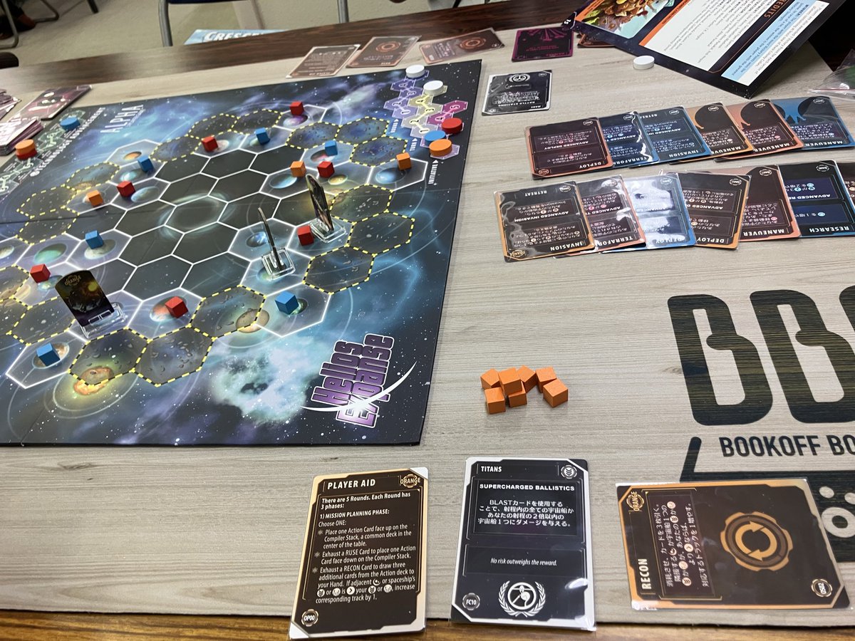 vctcv's tweet photo. 7/4トーカイ重ゲ会さんで遊んだゲーム
スヌーピー：タレント・ショー！
ローリング・エンパイア（Rolling Empires）
トリスメギストス(Trismegistus)
Helios Expanse
キュウリ・カタストロフィ
(Cucumber Catastrophe) https://t.co/MpgTBGNadr