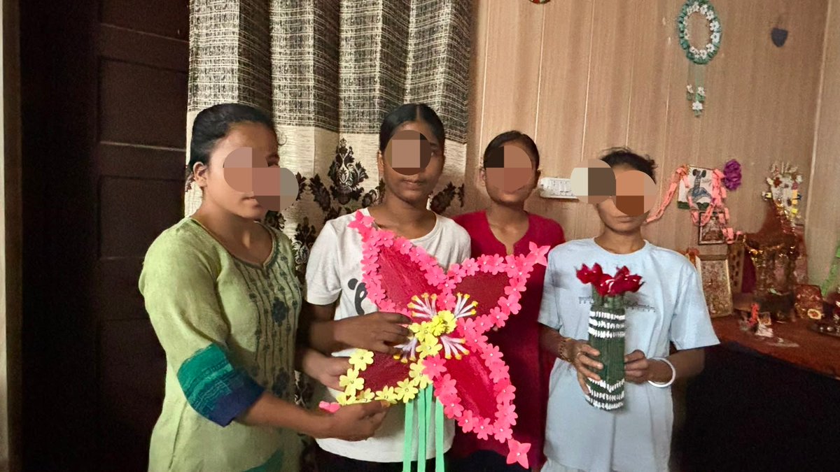 DswoJammu's tweet photo. The inmates of Pareesha, R.S. Pura, Jammu participated in an Art &amp; Craft activity. They created beautiful artwork and craft items, helping to improve their creativity, imagination, fine motor skills, and self-confidence. https://t.co/5KnvHSyLBR