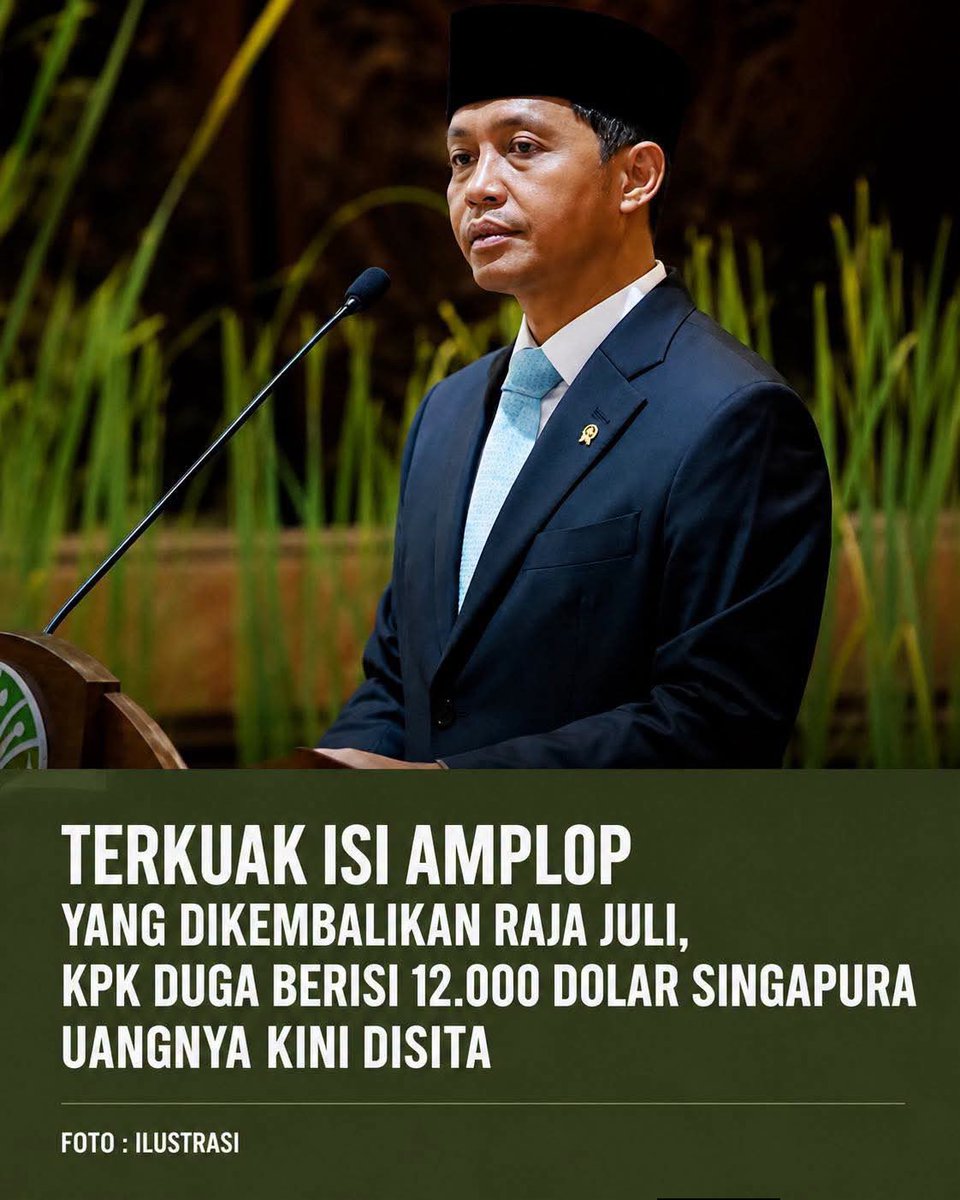AirinDatangLagi's tweet photo. Berita ini beneran..??

1 Dollar Singapur sekarang itu Rp 13.985

Jadi klw
12.000 x 13.985 = 167.820.000

Lumayan https://t.co/7gXihTyWqi