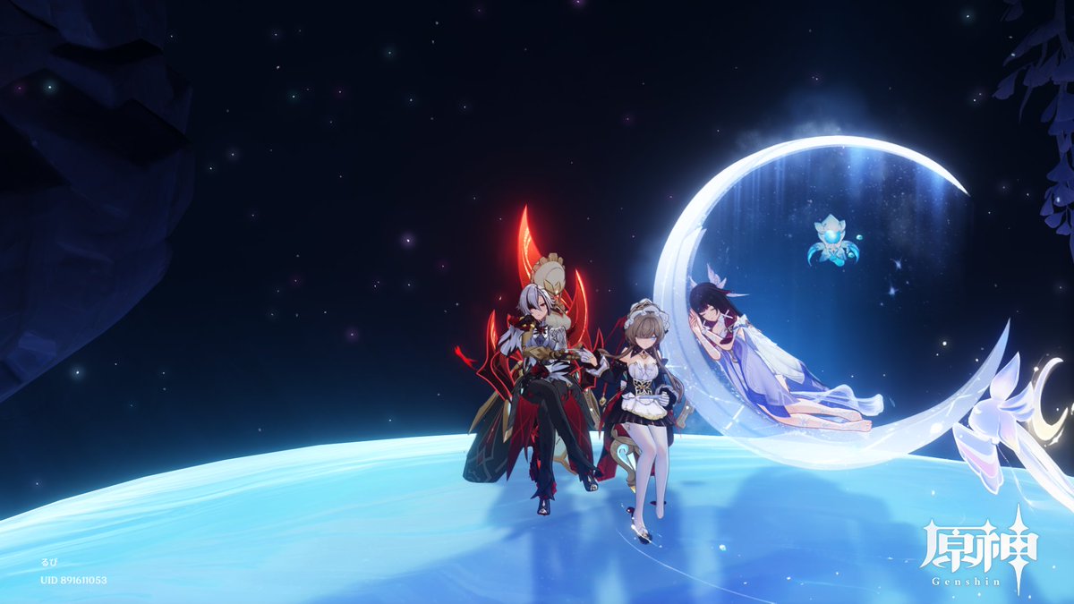 Rubi_kun321's tweet photo. たまには視聴者と原神(^▽^)/　　エモい写真ありがとなのだ！ https://t.co/C44SrWTY2W