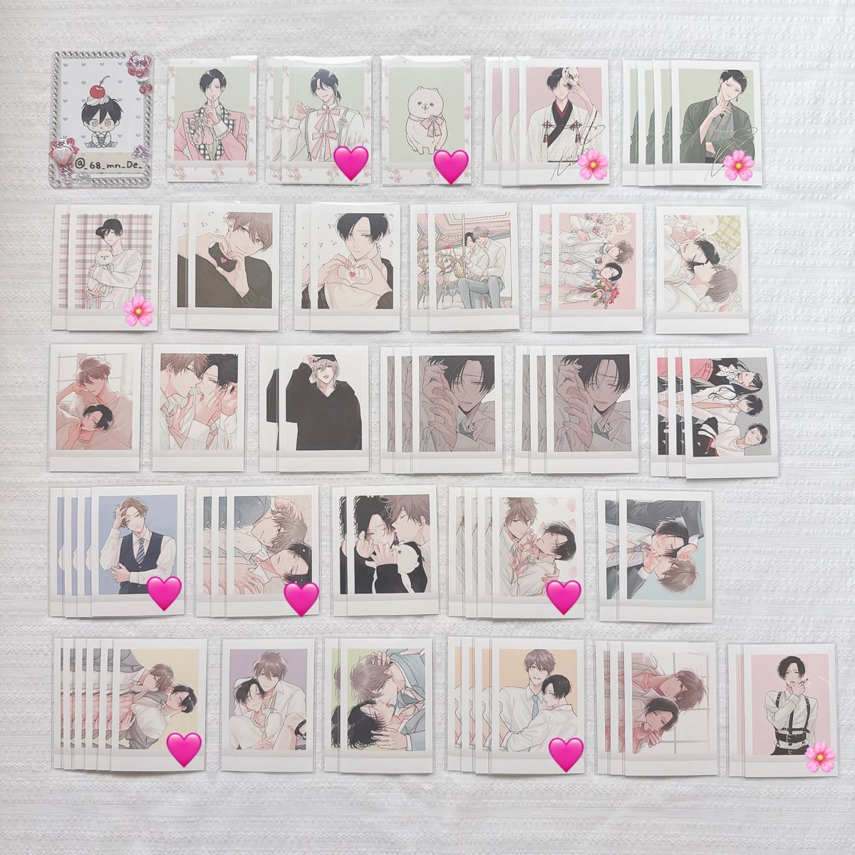 _68_mn_De_'s tweet photo. 𓊆交換/譲渡𓊇
鬼上司･獄寺さんは暴かれたい　鬼暴カフェ　展示会　ぱしゃこれ　FavoteriA

𓊆譲𓊇
画像参照

𓊆求𓊇
3枚目 小山田 准>定価>異種作品

୨୧ 🩷含むお取引、キャラ毎ですと助かります。🌸は条件の良い方

ﾘﾄﾘﾝ確認の上、お気軽にお声掛け下さい👼🏻

#お水trhk https://t.co/eOMTggx8i2