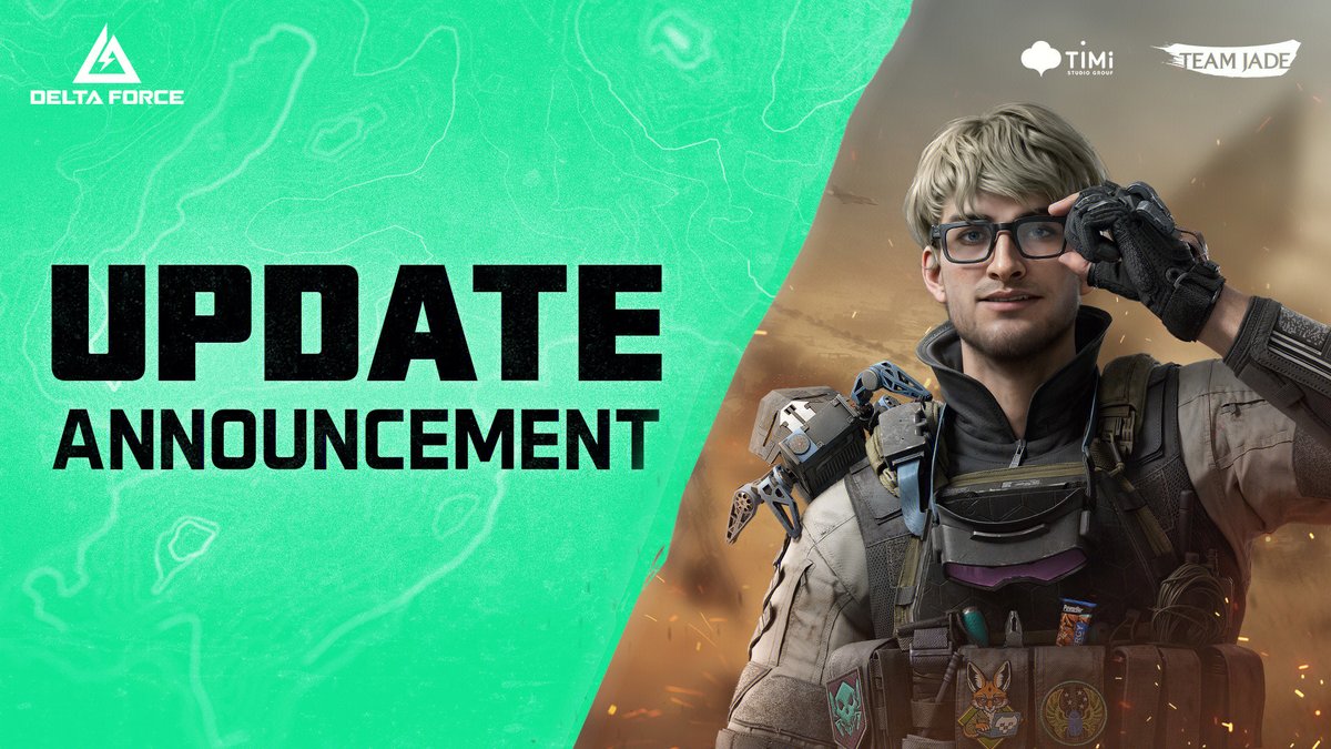 DeltaForce_Game's tweet photo. 🔧Update Incoming

We’ve been following your feedback on combat balance — and this update is the first step in a broader tuning pass.

Tactical gadgets should create options, not replace gunplay. This week, we’re starting with Gizmo.

Details below: https://t.co/WMWL0EKaw6 https://t.co/hrQjphiZ72