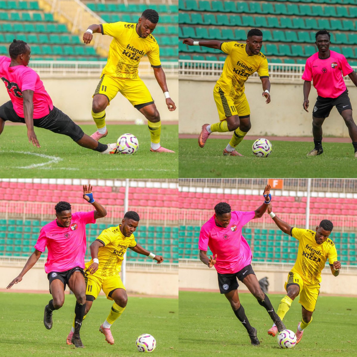 Nelly11_'s tweet photo. The second leg between the Friends of Mustapha Kizza Vs Friends of Victor Wanyama and McDonald Mariga is on today at Phillip Omondi Stadium, Lugogo. 7pm kick off, In support of Coach Mike Mutebi. https://t.co/XR54nZ4DQV