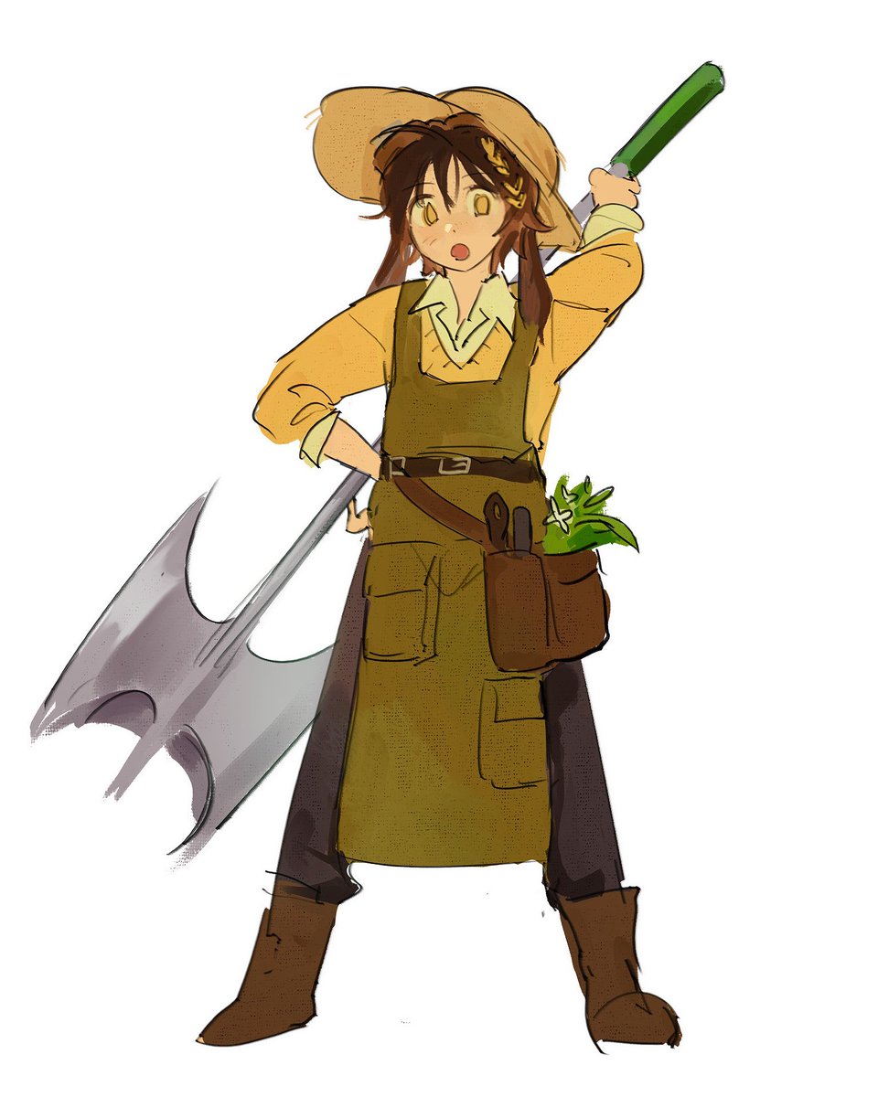 yuniUoU's tweet photo. Torchflower https://t.co/R6egtqe0Zh