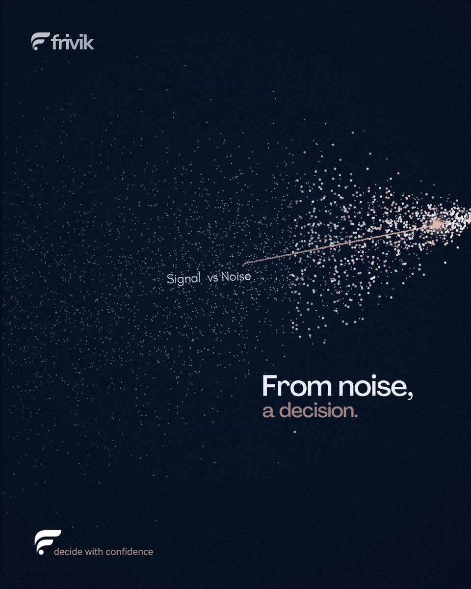 frivikhq's tweet photo. Frivik is live.
We're building a leading data and AI consulting firm, from Africa for businesses anywhere.
From noise, a decision.

#buildingfrivik https://t.co/lRHFJ8elJP