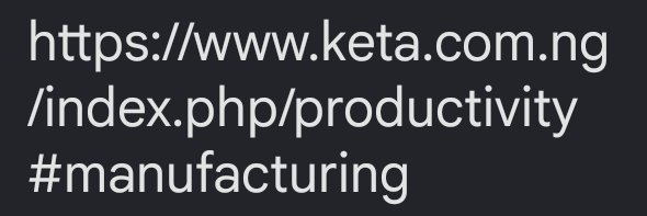 ketaparty's tweet photo. @augustinec0339 @ChidiOOkeke @winexviv I'm not a scholar or researcher. I've worked for internationals and multinationals like Nike, Cisco systems, Diageo, etc, so my work isn't published. My research is on how to fabricate &amp; manufacture the tools, equipment &amp; machinery used in production - visit website#manufacturing https://t.co/tpt20puHdu