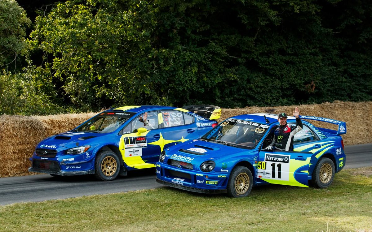 Petter_Solberg's tweet photo. I'll be at the @fosgoodwood tomorrow - such a cool event that I have a lot of great memories from! 🤩 From my Farewell Tour run in 2019 and driving Subarus with Oliver, to my visits in the 2000s, and testing all sorts of rally cars in 2023...always great fun! 👌🏼 https://t.co/QPWgtA1JAv
