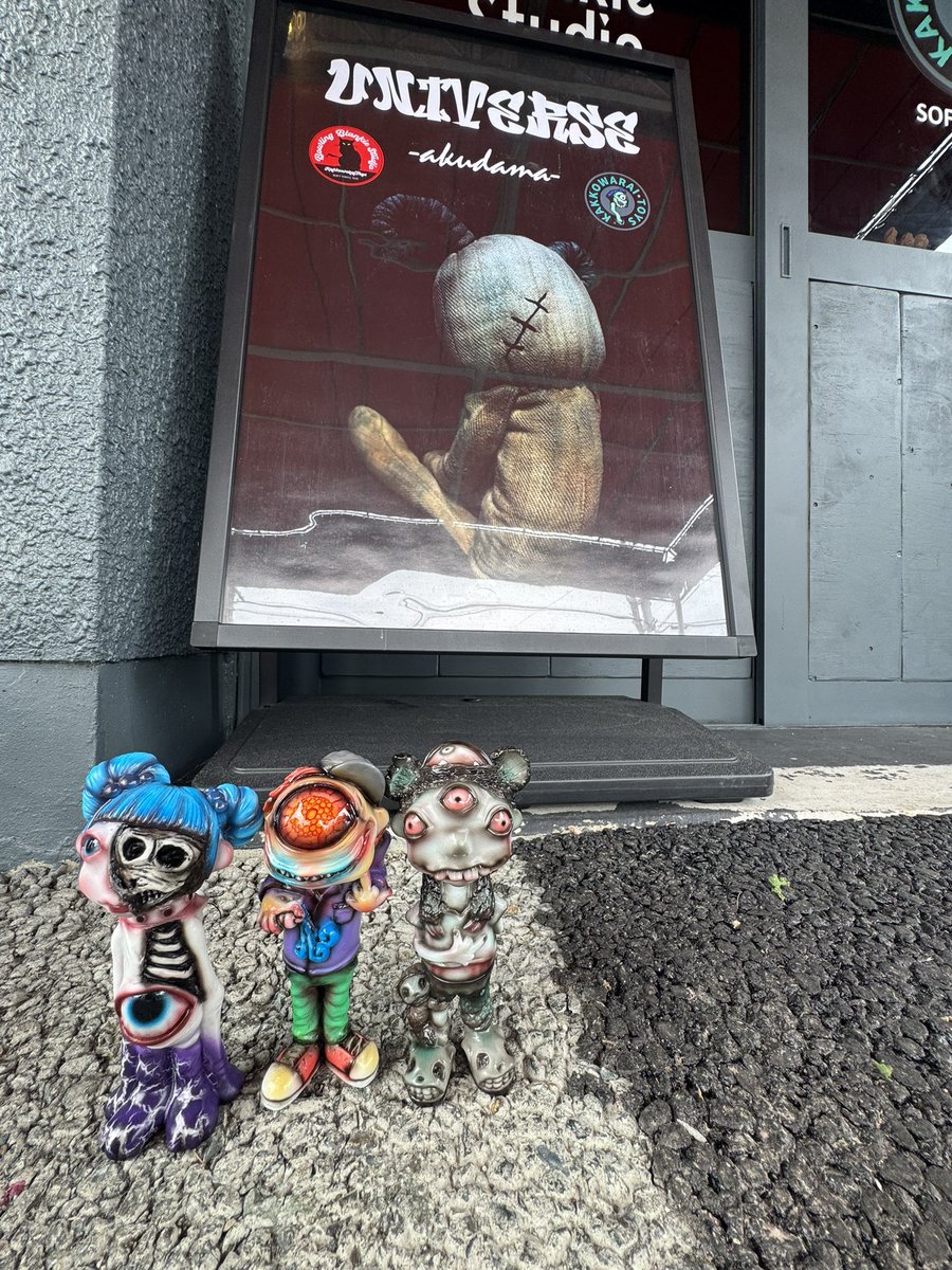 GACHANK51511919's tweet photo. かっこわらい雑貨店Presents
UNIVERSE "akudama"
2026.07.04
@kakkowaraitoys 
＠akudama13 
最高のイベントありがとうございました😊
普段なかなかお迎えできない作品をゆっくり見ながらお迎えできとても充実した１日でした。

次回の開催を楽しみにしております🙏 https://t.co/hsLs5IdWfE