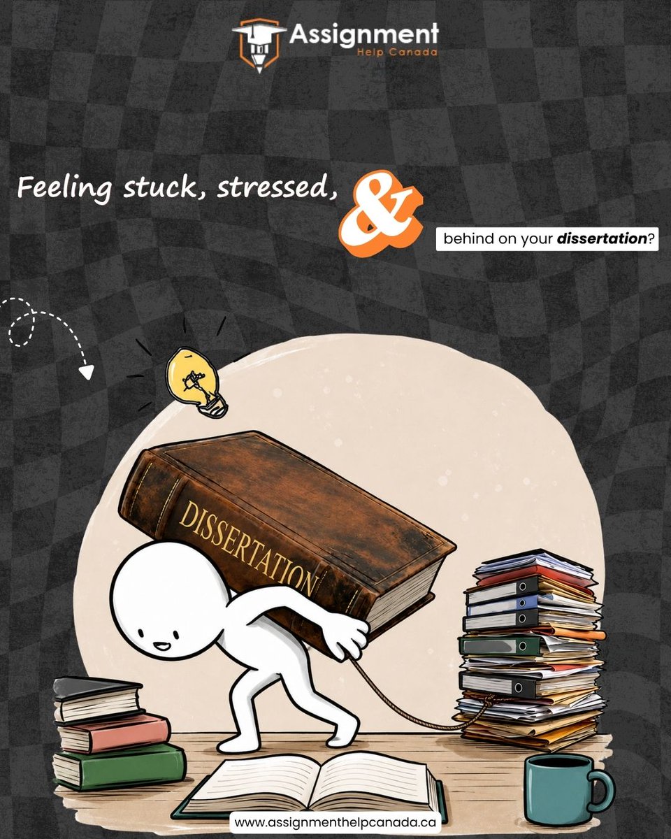Assignment_CA's tweet photo. Dissertations can feel overwhelming research, formatting, deadlines, revisions… it’s enough to fry anyone’s brain 😭
If your dissertation stress is getting out of hand, expert support can make the whole process easier, faster, and way less chaotic.

📩 DM for dissertation help! https://t.co/NiS40bn20k