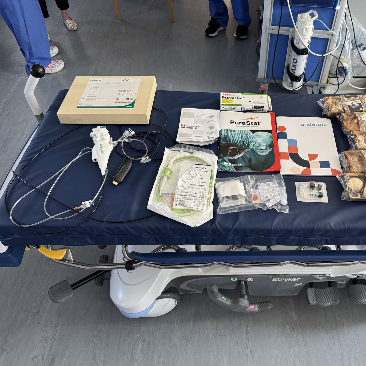 AquilantGI's tweet photo. Training is a huge priority for us, and this week we were delighted to support the #endoscopy team at St Helier with hands-on training across our portfolio, including #haemostasis, #endoscopyworkflow and #cholangioscopy
Interested in #training for your team? Please get in touch! https://t.co/P97DHwmbM5