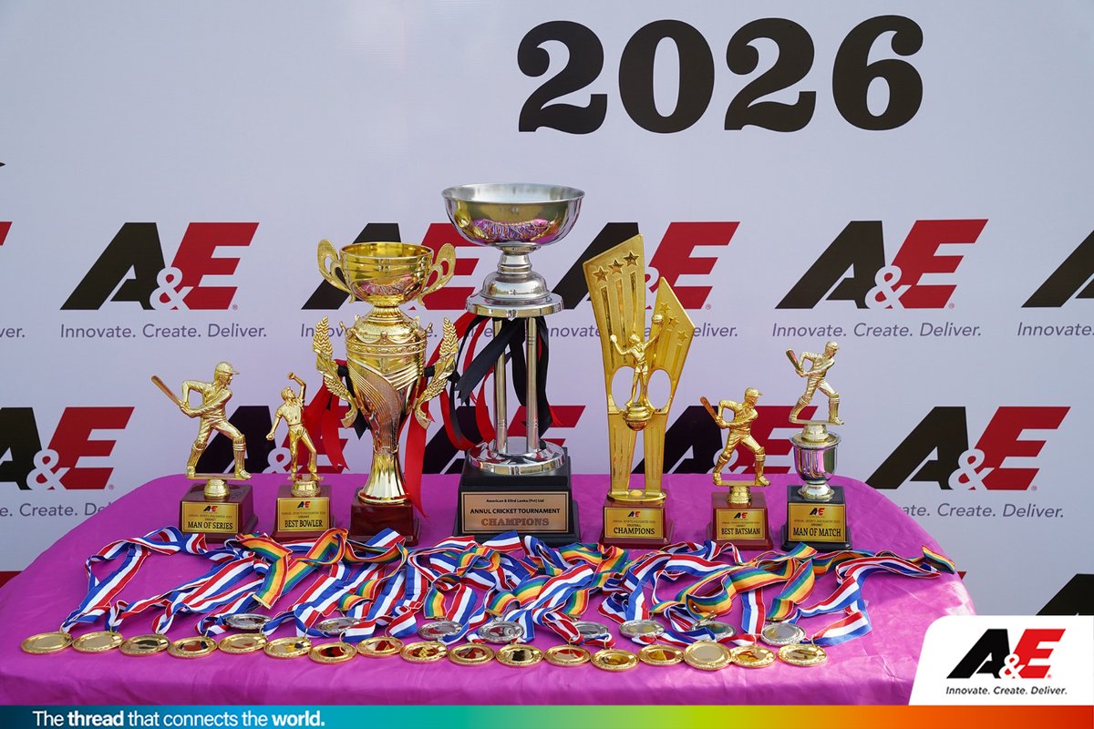 amerfirdsl's tweet photo. A&amp;E Lanka (Pvt) Ltd Sports Day 2026

A day of teamwork, sportsmanship, and fun! Held on 5th February 2026, our employees came together for an exciting day of cricket, volleyball, and badminton.

Thank you to everyone who participated and made the event a memorable success. https://t.co/GNxgpiKhyS