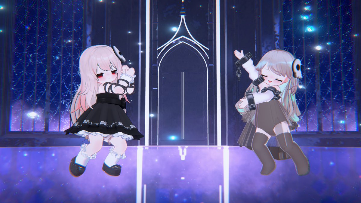 cygnus565's tweet photo. 前に作ったトリッカルの「リム」と「シェイディ」でMMDやってみました～
トリッカルのみんな可愛い

映像はこちら
https://t.co/KoVBdhkD6j

#トリッカル #트릭컬 https://t.co/5q6OLuqEOu