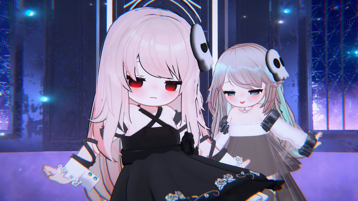 cygnus565's tweet photo. 前に作ったトリッカルの「リム」と「シェイディ」でMMDやってみました～
トリッカルのみんな可愛い

映像はこちら
https://t.co/KoVBdhkD6j

#トリッカル #트릭컬 https://t.co/5q6OLuqEOu