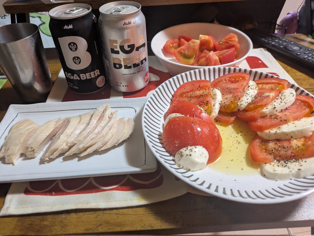 ky9it9's tweet photo. ご褒美晩酌🍺 https://t.co/Syx6GhAjns