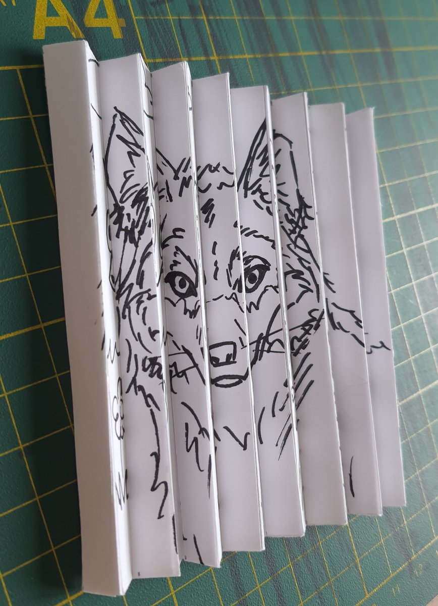 Captainduck1010's tweet photo. ok so I saw how to make this illusion on instagram and I wanted to try it. This is my result. It's fun to make probably I will try popsicle sticks next
#art https://t.co/CqcfqlxMCI