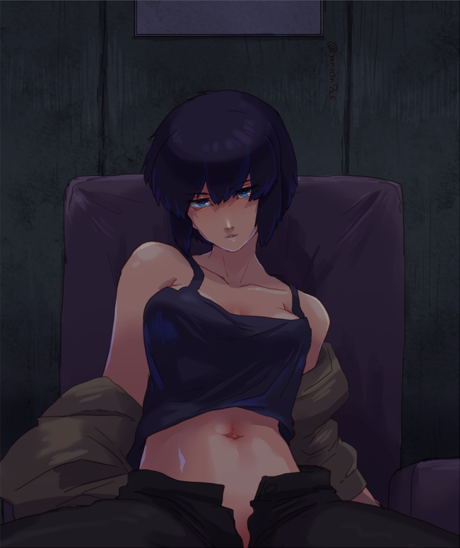 __Ghost__Shell_'s tweet photo. @Pubsecseth "You know you're cleaning that up. Right? Either you're on your hands and knee's licking it up or you're going to get a spanking." Motoko quietly growled. Body inert while she updated some files. https://t.co/97NcPwRlug