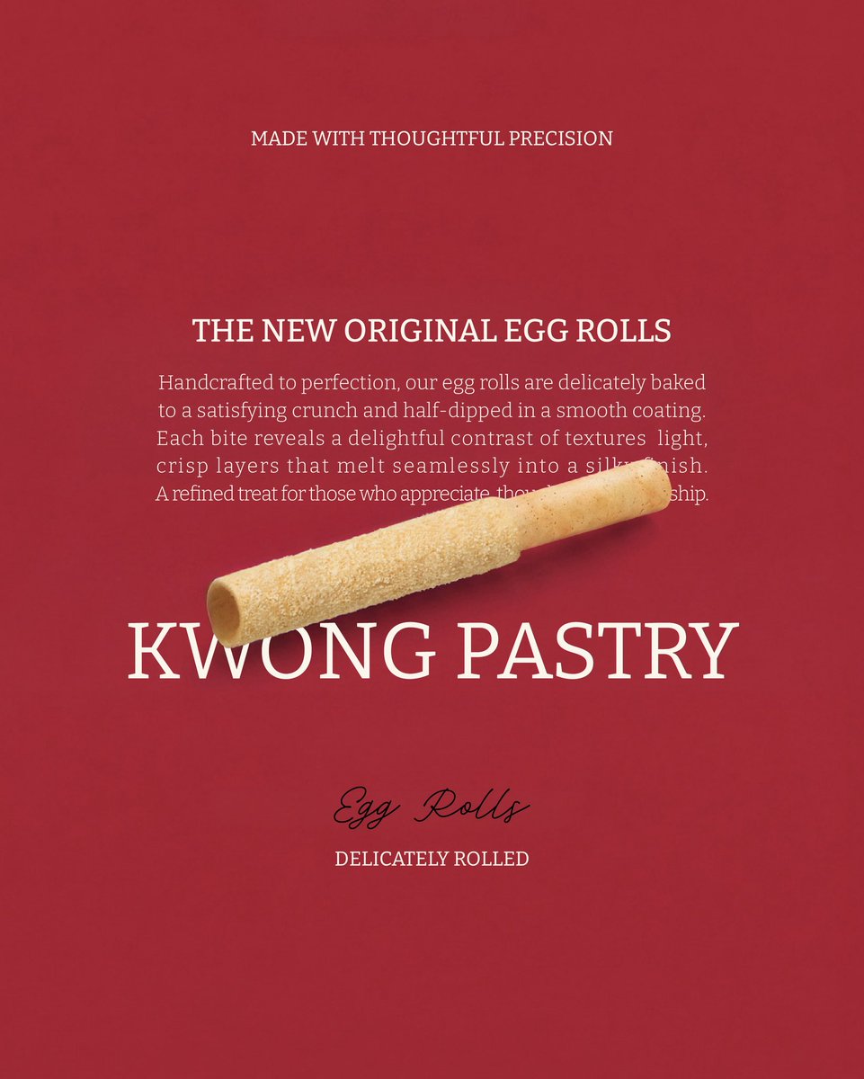 kwongpastry's tweet photo. Daily packed, Daily enjoyed
 📍 GrabFood: Kwong Kee Roast  ✨ At restaurant: Kwong Kee Roast สามย่าน (ซอยจุฬา 42)  ❤️ Line Shopping: @ Kwongpastry
 #KwongPastry #eggrolls #DelicatelyRolled https://t.co/fwn8heoG0p