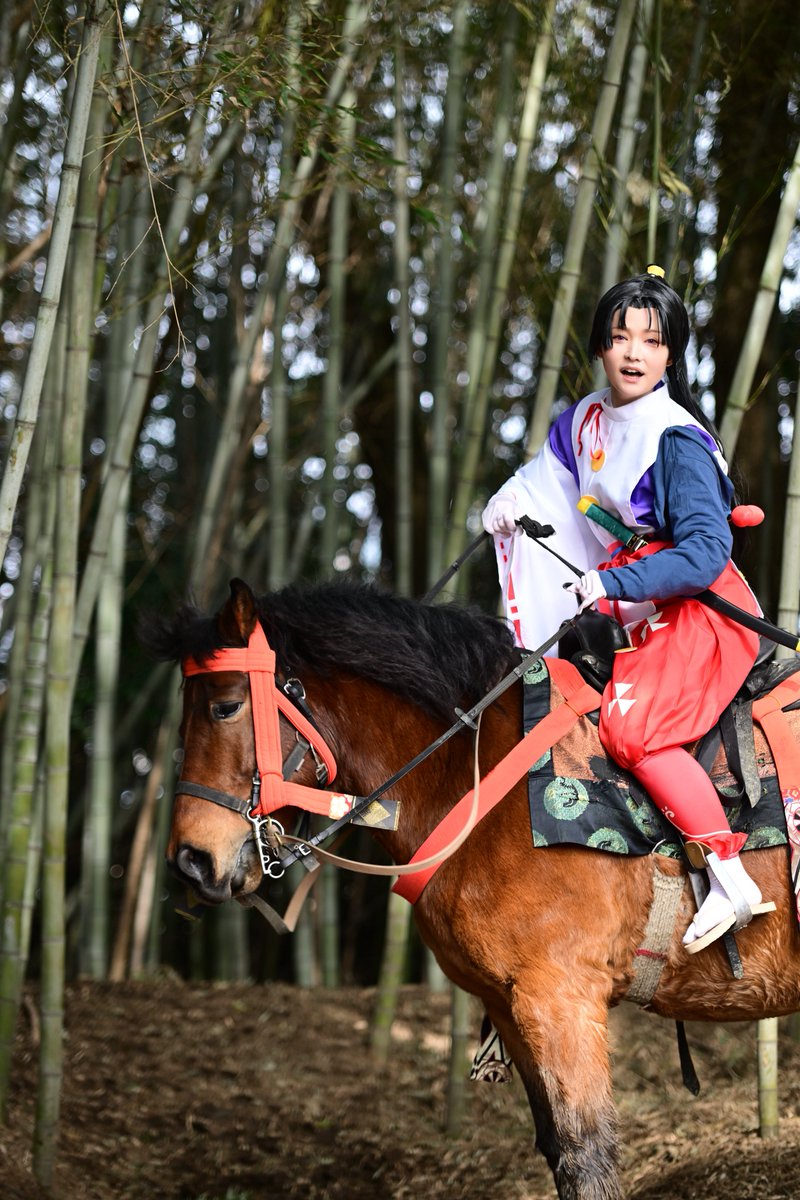 12cos19's tweet photo. ※コスプレ

逃げ上手の若君
北条　時行

撮影→タダさん　@TadaJunichi 

#ハチコス馬コラボ 
#ハチマンコスプレ
#いちにのたださん https://t.co/c4YklnPoNq