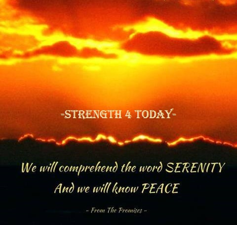 Strengthfor2day's tweet photo. We Will Comprehend The Word SERENITY
And We Will Know PEACE.
--From The Promises-
#Comprehend #Serenity #Word #Peace #KnowPeace #NoPeace #RecoveryPosse #Strengthfor2day https://t.co/S7kjfOXtZz