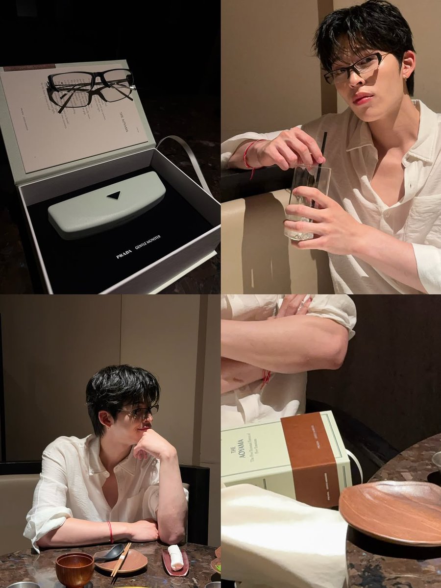 ppnaravit_home's tweet photo. IG update :  @ppnaravit 

🤓 

#PradaGentleMonster #ppnaravit 
#Prada #GentleMonster https://t.co/EXs5G7fNcI