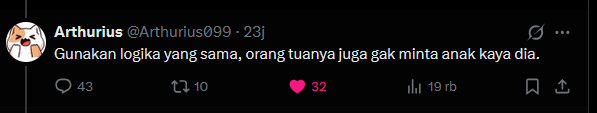 Arthurius099's tweet photo. @sabluelver @tanyarlfes Sender kan cuma ngasih 'opini/skenario' buat konteksnya tapi kok fokusnya malah ke Sendernya. Ini kaya lagi presentasi tugas di depan kelas, udah jelasin 'MATERINYA' panjang lebar, eh yang diinget temen bukan materi malah logat lu pas bilang 'jadi kesimpulannya' doang. BRUH WHAT? https://t.co/T2y0O9OWqo