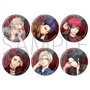 全6p A3! 兵頭十座 紙類 バッジ 交換】A3! エースリー キャラバッジ 秋組 譲▶︎十座 太一 臣 左京 莇