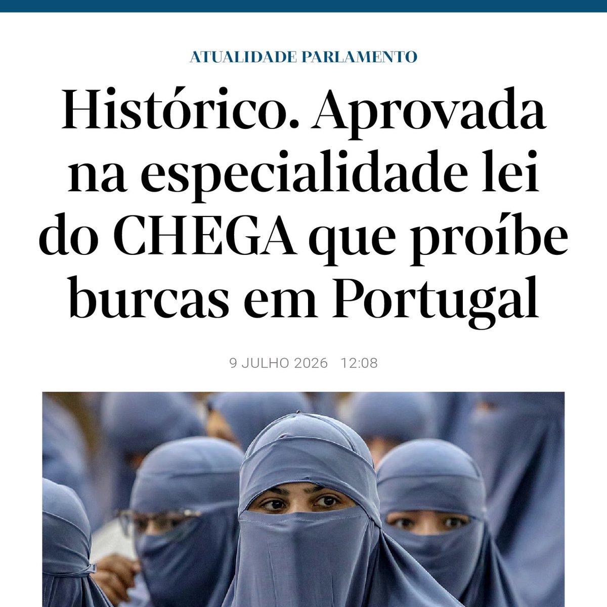 AndreCVentura's tweet photo. Grande vitória do CHEGA. Vão acabar as burcas em Portugal!!!💪💪💪🇵🇹🇵🇹🇵🇹 https://t.co/srpDt4vALv