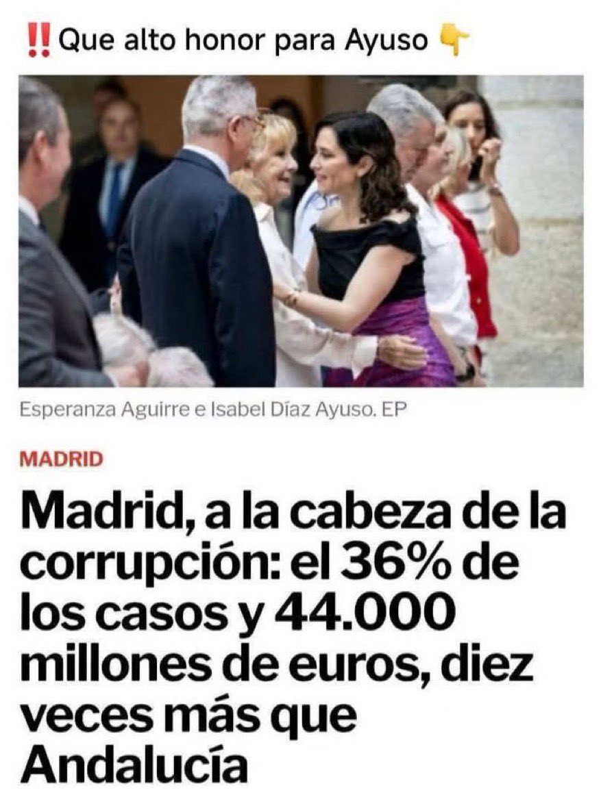 PiliPaContraria's tweet photo. Madrid es pionera en 👇👇 https://t.co/k33yQtzAVV