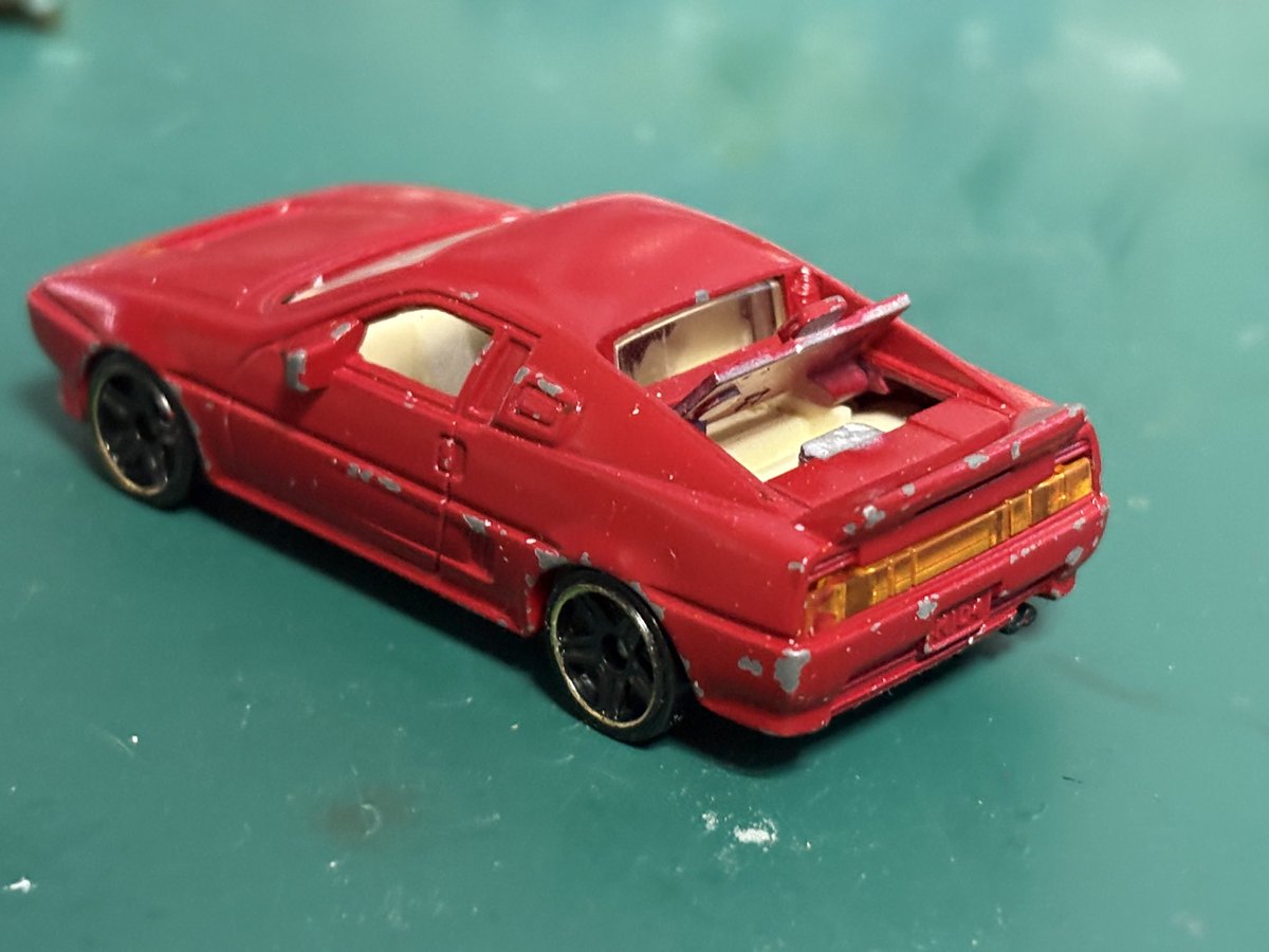 porschegmbh's tweet photo. #トミカ #NISSAN   #MID4 
ダイちゃんさんとこからやってきたMID4がタイヤ不動だったのでアリモノに交換👍
エンジン入り🤩 https://t.co/QmkaVVEFjb
