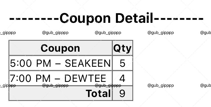 gub_gipppp's tweet photo. มีคูปองรอบวันที่28ปล่อยค่า
ใบละ 180 ถ้ารับหมดลดได้ค่า
มีมัดจำใบละ50กันเท
 #งานมหกรรมนิยายนานาชาติ2026xGMMTV https://t.co/j9guhH0wCr