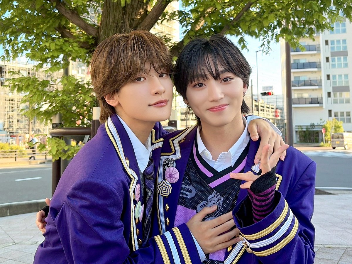 Lienel_official's tweet photo. #EBiDAN 15周年記念シングル
「Yes! 東京」発売記念リリースイベント
『Yes! 飛び出せ! 僕らの移動教室』8限目

#Lienel より #芳賀柊斗 #森田璃空 が
参加させていただきました！

お越しいただいたみなさま
ありがとうございました💜

#Yes_EBiDAN15th https://t.co/As9F54CatF