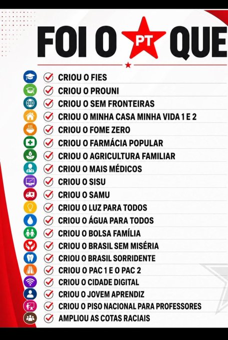 BrasilPost13's tweet photo. De um lado está o que Lula fez com o dinheiro público para o povo Brasileiro, e do outro está o que o tariflávio fez com seus impostos eleitor.

Só bandido da pior espécie vota nesse ladrão vagabundo ...   🤮      👇 https://t.co/vObYjDafux
