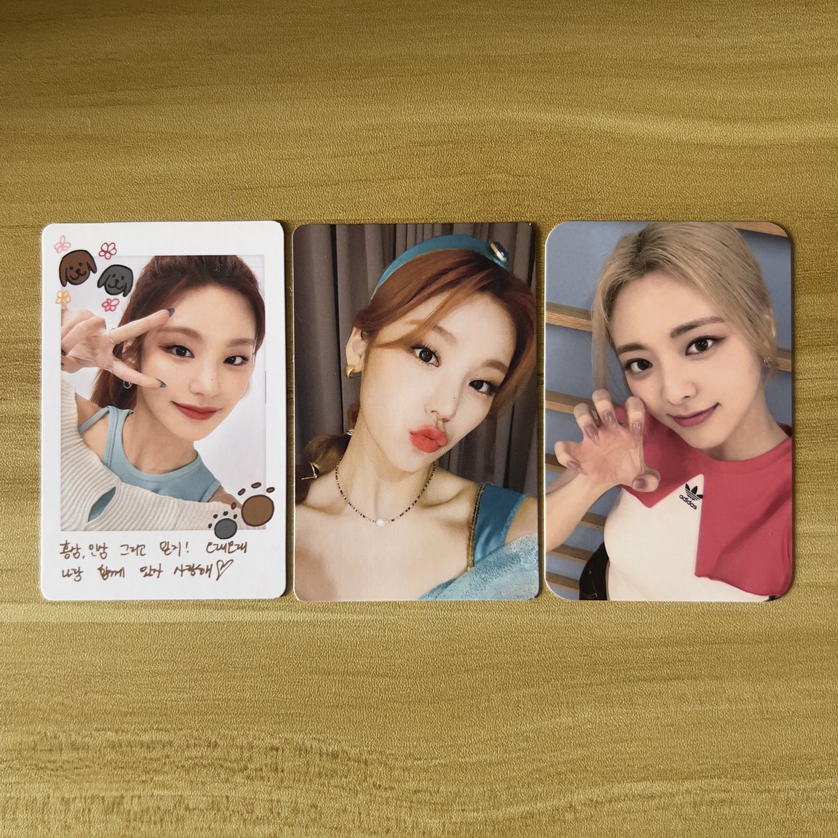 petalscart's tweet photo. wts lfb itzy ph 🇵🇭

✩ Yeji NBD May + Yuna Checkmate Namil

₱ 700
— selling as a set only
— dm if interested

📌payo(prio) or 1 week reservation
💳 mop: gcash 
🛵 mod: ggx / sdd

🏷 no bad days jasmine pc polaroid r2 https://t.co/biujsOwdm2