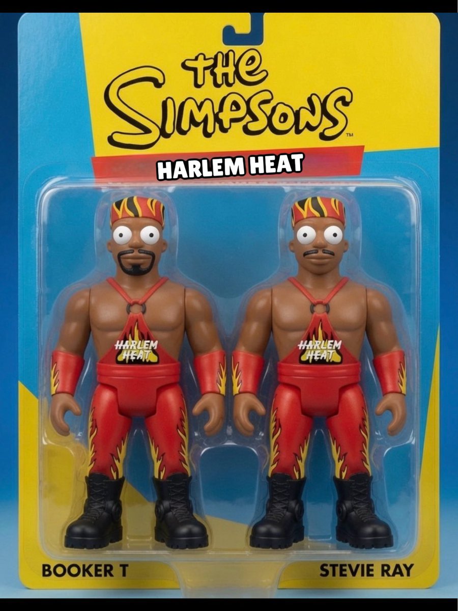 eric96_eric's tweet photo. If #WWE And #TheSimpsons had a Crossover action figure line Part 3 (Tag Team Edition) https://t.co/i2BcMMRWy1