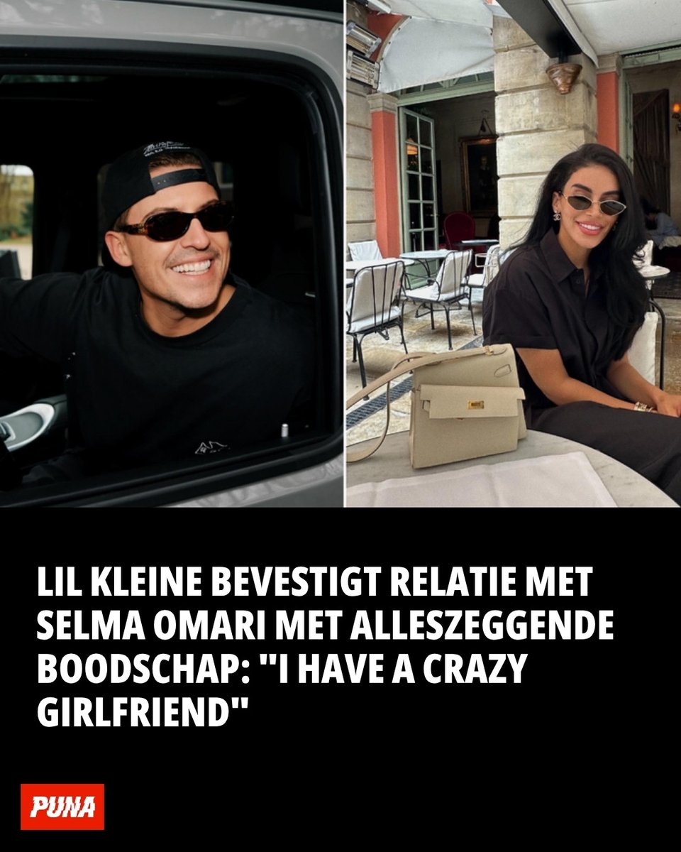 punablog's tweet photo. Waar ze beiden eerst alles mysterieus hielden, maakt de rapper het vandaag officieel. https://t.co/AnLPnvonOn