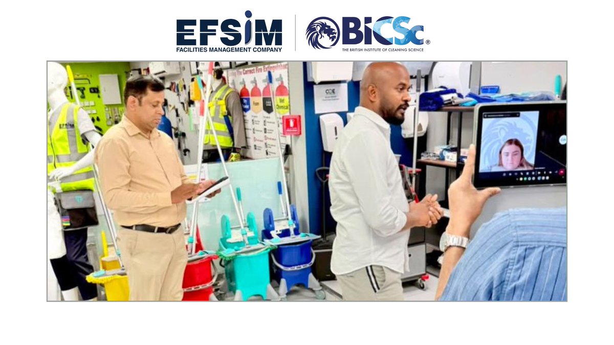 efsim_sa's tweet photo. يشكل الانضباط والالتزام والتحسين المستمر ركائز أساسية لمنهجية عملنا نحو تحقيق التميّز التشغيلي.

ويعكس نجاح التدقيق الخارجي الذي أجراه المعهد البريطاني لعلوم التنظيف (BICSc) التزامنا بتطبيق المعايير المهنية، وتعزيز أفضل الممارسات في خدمات التنظيف من خلال مركز التميّز (COE). https://t.co/xr9l69Vqe9