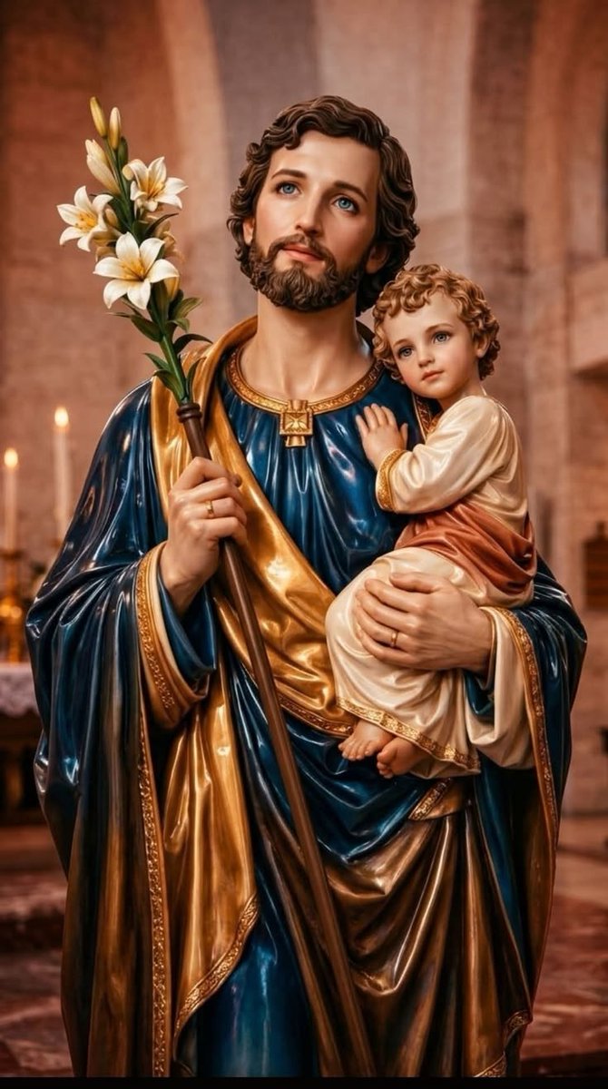 Mothermary0012's tweet photo. Saint Joseph pray for us. https://t.co/k6tXXD53QX