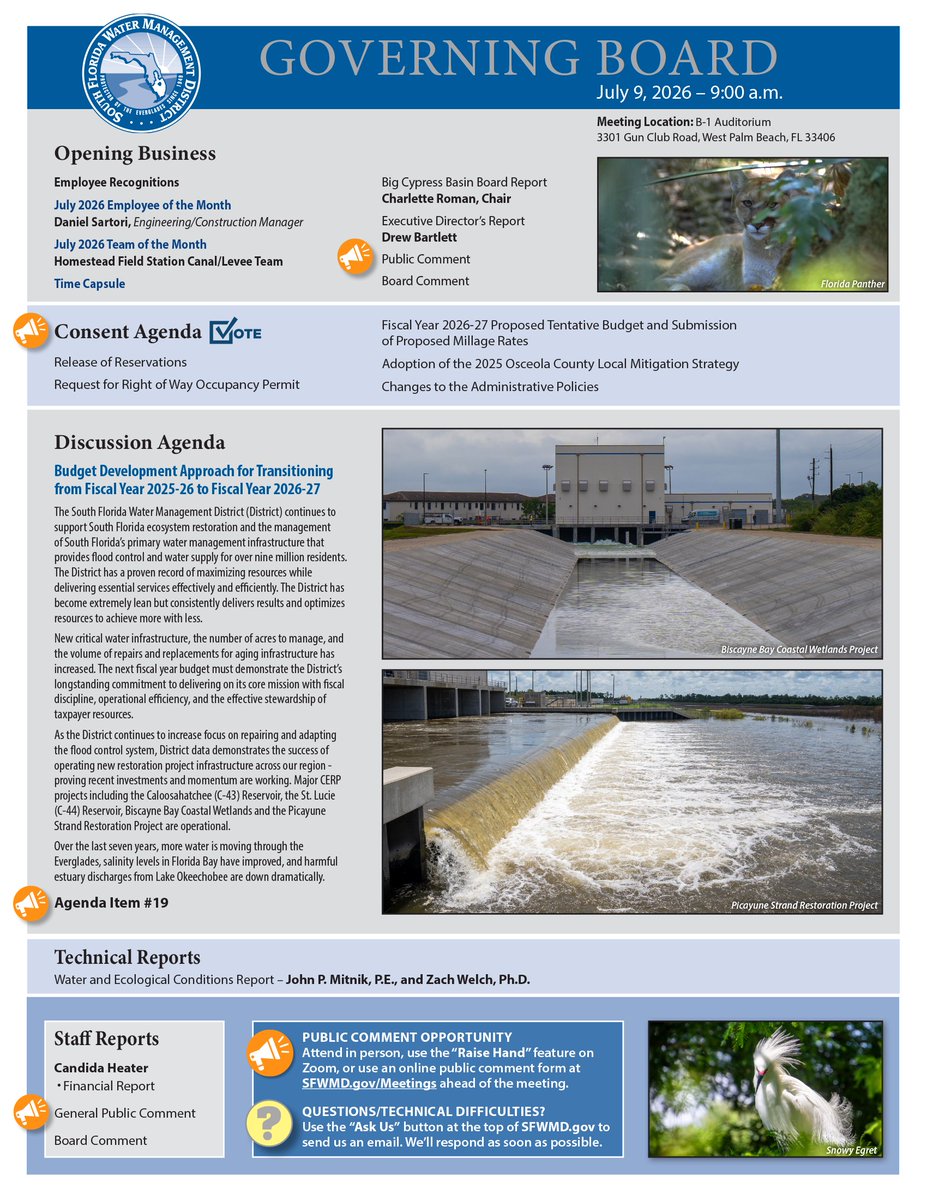 South Florida Water Management District tweet media