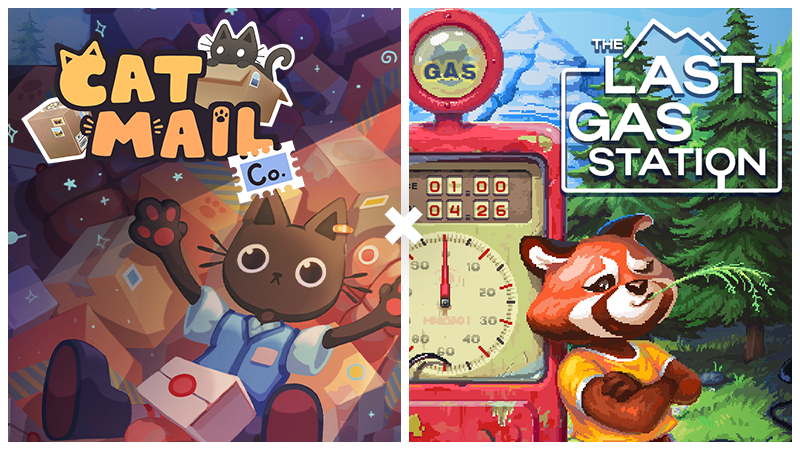 playTLGS's tweet photo. The Last Gas Station 🤝 Cat Mail Co. Bundle!
Run two cozy places at once: sort parcels, help locals and run the gas station and solve mysteries. All at once!
See you at the gas station! Or post office? Or both?
https://t.co/xNwKAtbe2K
#steambundle | #cozygames | #indiedev https://t.co/deHSXPXVlu