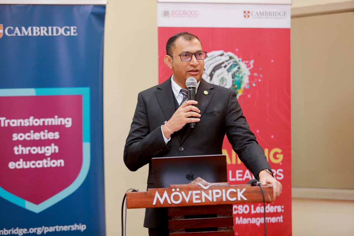 AU_ECOSOCC's tweet photo. #HappeningNow: The @AU_ECOSOCC, in partnership with @CambPressAssess, officially opened the AI Capacity-Building Training for Civil Society Organizations in Nairobi, #Kenya 🇰🇪!

The two-day training brings together nearly 60 #civilsociety and NGO leaders from 14 African countries to strengthen their understanding of artificial intelligence and its practical application in organizational management, fundraising, project implementation, stakeholder engagement, communications, and reporting.

The opening ceremony marked the launch of an intensive training program designed to help civil society organizations responsibly integrate #AI into their work and improve the way they deliver programs and services.

Speaking during the opening ceremony, Dr. Raj Chintaram, Project Coordinator, reflected on the journey from the call for applications to participant selection. He noted that the training attracted 1,253 applications from across #Africa, with 1,199 applicants meeting the eligibility requirements. He explained that the review process incorporated AI-assisted ranking to support fairness, consistency, and transparency, while the final cohort was selected through a rigorous, merit-based, gender-balanced process.

#Tech #CapacityBuilding #Leadership #Agenda2063