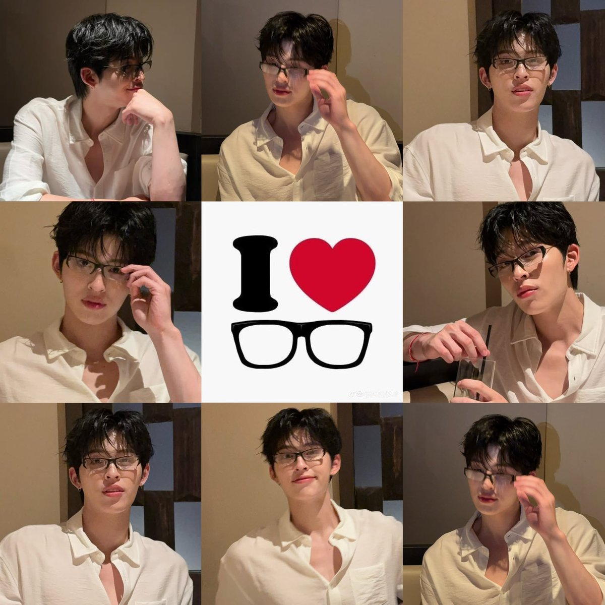 snowbluebu's tweet photo. ปอนด์กับแว่น 😭♥️🔝🔝 https://t.co/lSNESyns3C