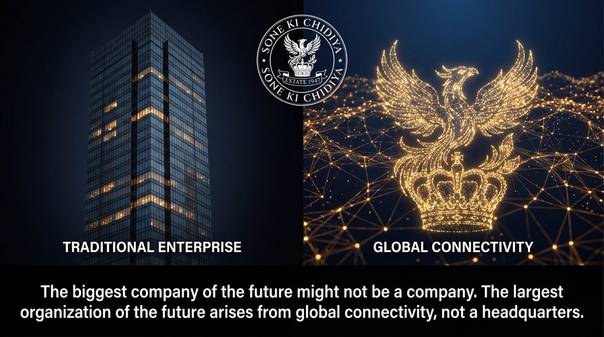 SKChidiya's tweet photo. The future of digital communities won't be built by companies.

It will be built by people. https://t.co/N1mfmOUbsa