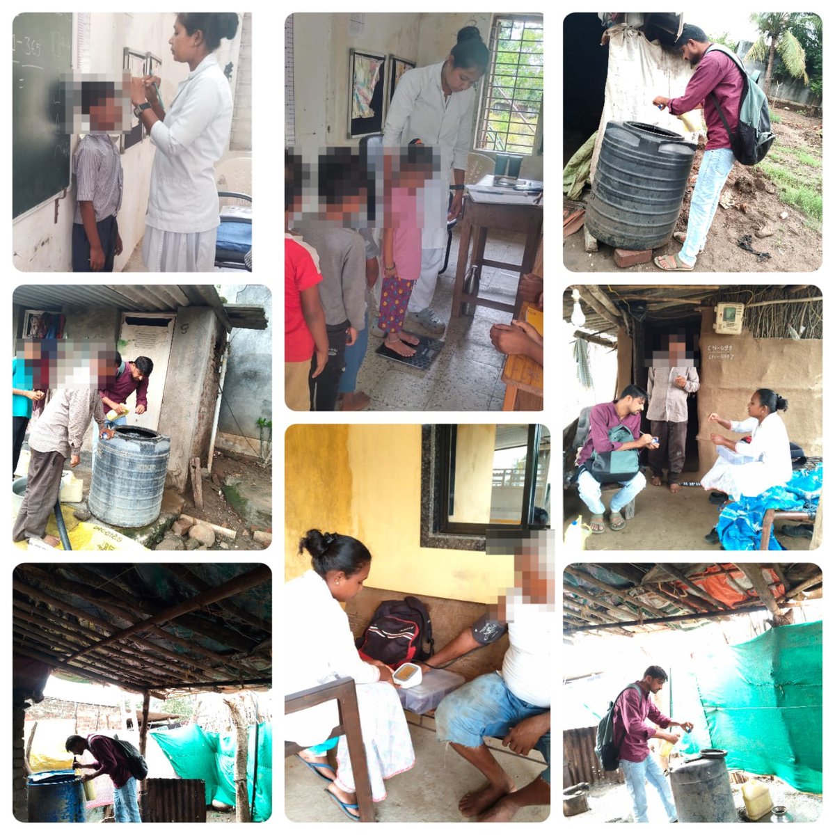 ValiaSBCC's tweet photo. આજે શાળાઓ અને આંગણવાડીઓમાં આરોગ્ય સ્ટાફ દ્વારા DPT બૂસ્ટર-2 અને Td રસીકરણ પૂર્ણ કરાયું. સાથે જ, મચ્છર નિયંત્રણ (NVBDCP) ઝુંબેશ, CHO દ્વારા NCD સ્ક્રિનિંગ અને ટીબી દર્દીઓની ફોલો-અપ મુલાકાત લેવામાં આવી. 🛡️

#PublicHealth #Valia #Vaccination #MonsoonSafety #HealthyGujarat https://t.co/yseuHnLMWz