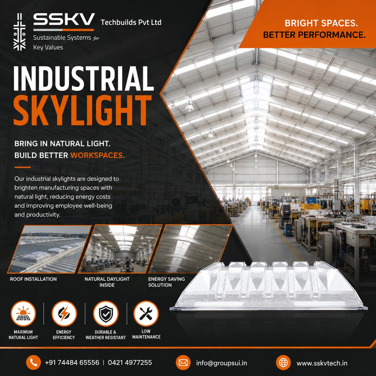 Sskvtech's tweet photo. 🌞 Let Natural Light Power Your Industry💡
📞 +91 74484 65556 | 0421 4977255
📧 info@groupsui.in
🌐 https://t.co/RW7mVBXvzP
#SSKVTechbuilds #industrialinnovation #energysaving #industrialsolutions #madeforindustry #skylight #daylight #nopower #naturallight #light https://t.co/y2gOPfMU97