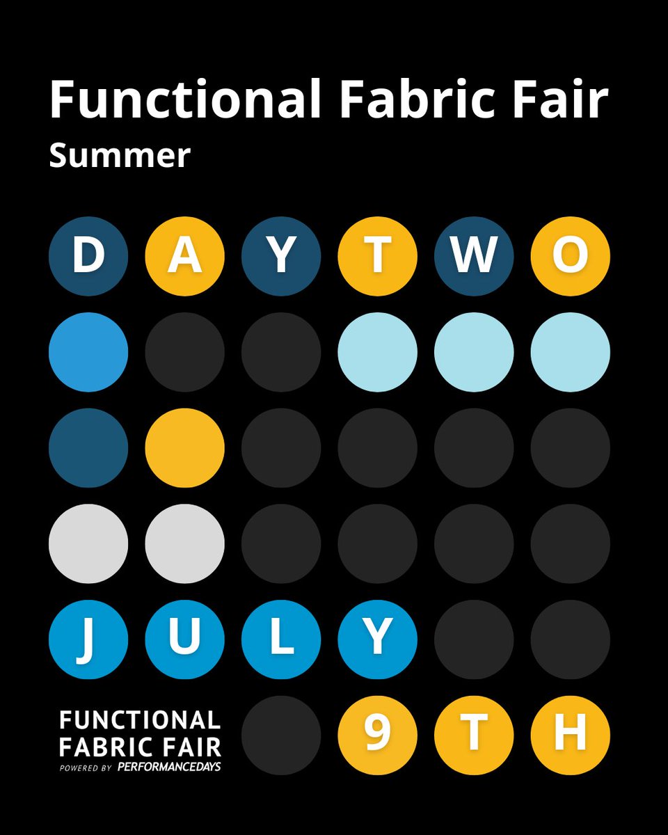 Functional Fabric Fair tweet media