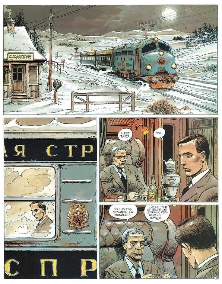 lavidaenvinetas's tweet photo. Enki Bilal https://t.co/dVtq3dl0f6