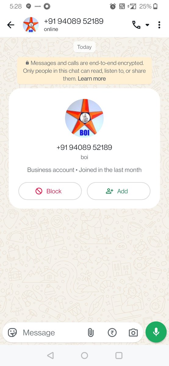 ppandey177's tweet photo. @BankofIndia_IN Fraudster are using this number and +919523539868 to send APK file and for completing KYC and scamming customers. Please look into this. https://t.co/v7idoqNjJe