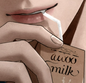 OhAeons's tweet photo. literally just drew him nibbling on straw days ago😭🥀 https://t.co/FWrNO73lVF