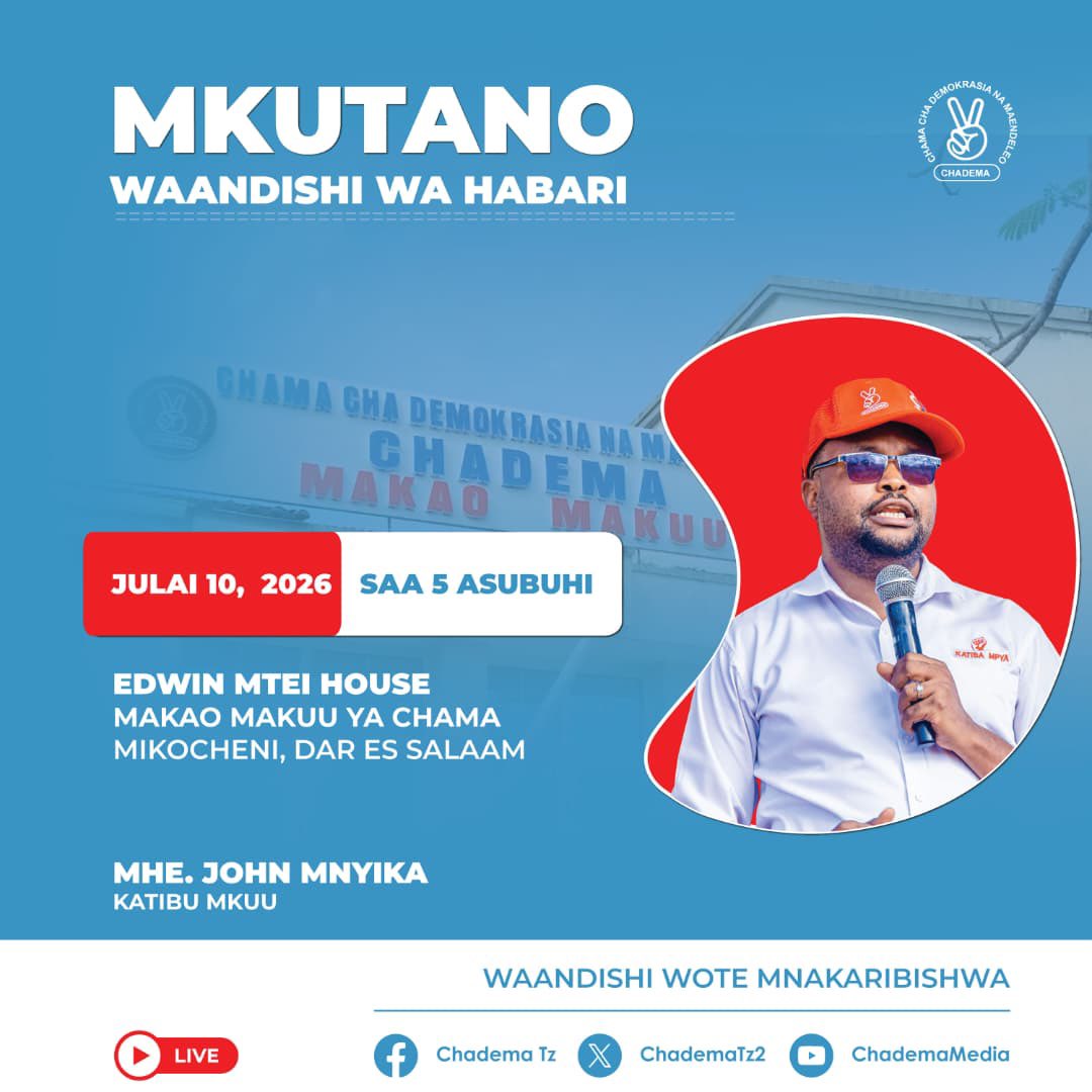 HildaNewton21's tweet photo. Kesho Chama kitazungumza https://t.co/r94iKZs02y
