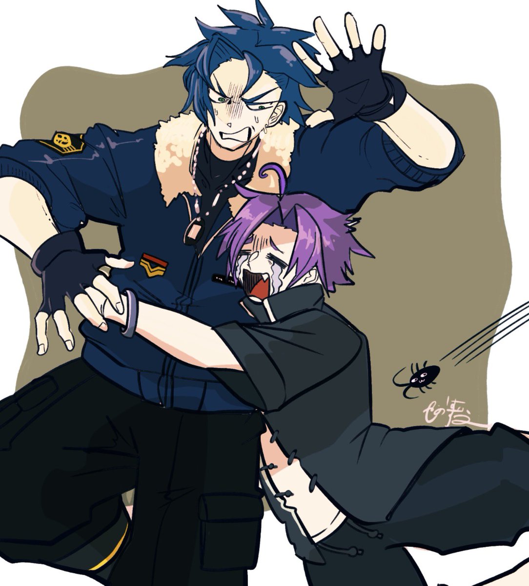 ya427sai's tweet photo. ラル爺はゴキを倒す際 色んなものを巻き込む為孫に止められる https://t.co/UuKYbIU2gW